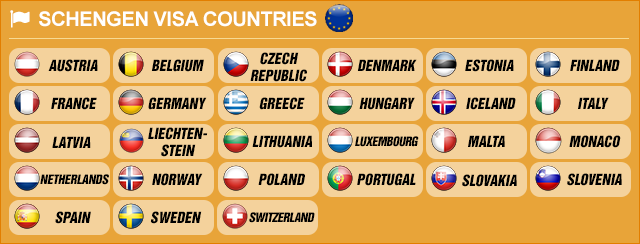 Schengen Area Countries