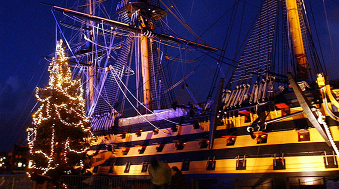 Student tour to Victorian Christmas Festival 2017 in Portsmouth